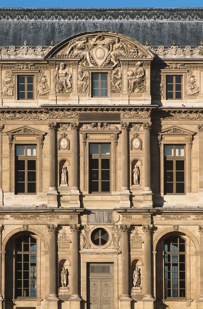 La Cour Carrée ; aile Lescot - Jean Goujon